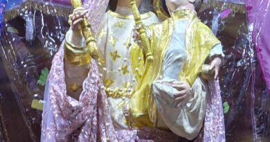 VIRGEN DEL ROSARIO INICIARA SU PEREGRINAR POR LAS CALLES DE CHARCAS.